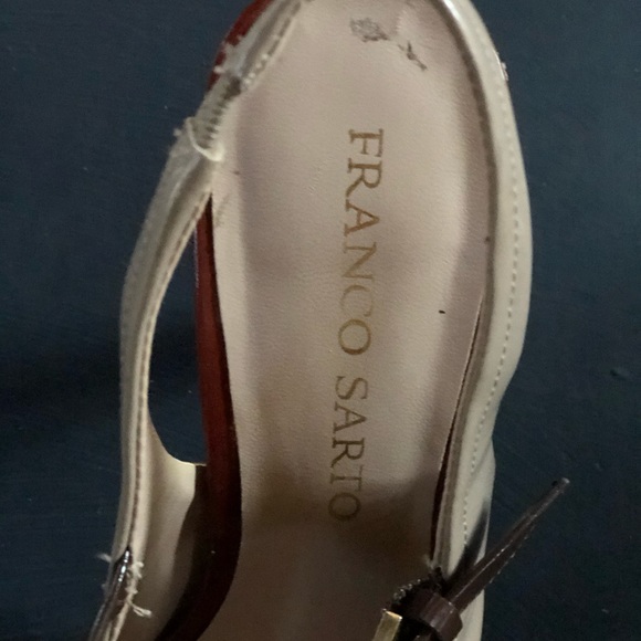 Fall-Perfect Slingback 🤎 Two tone - Maroon Toe - Picture 4 of 4